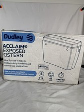 Thomas Dudley Acclaim Low Level Side Entry Exposed Cistern White with Fittings