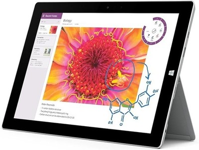 Grade A Microsoft Surface 3 (10.8-Inch, 64 GB, Intel Atom, Windows 10