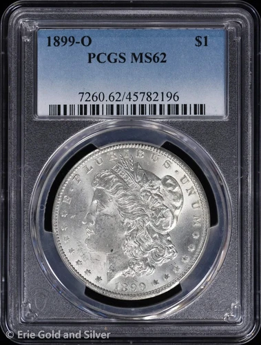 1899-O $1 Morgan Silver Dollar PCGS MS 62 | Uncirculated UNC