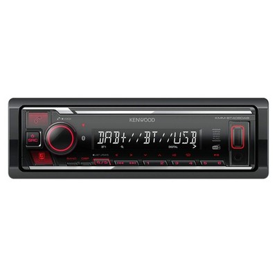 Kenwood KMM-BT408DAB Stereo Bluetooth USB Autoradigitalradio inkl. DAB Antenne