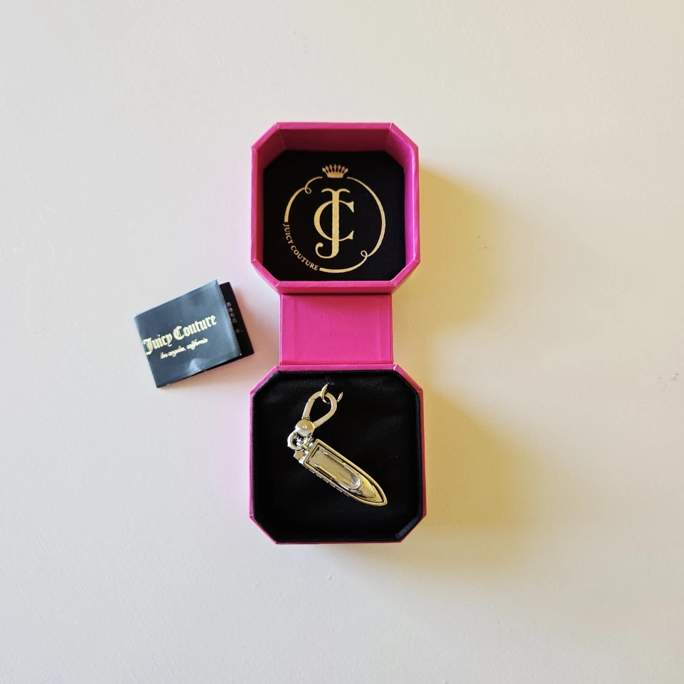 JUICY COUTURE 3D Lancha Rápida 'SS Juicy' Plata Pulsera Dije YJRE6359 Foto 4 de 4