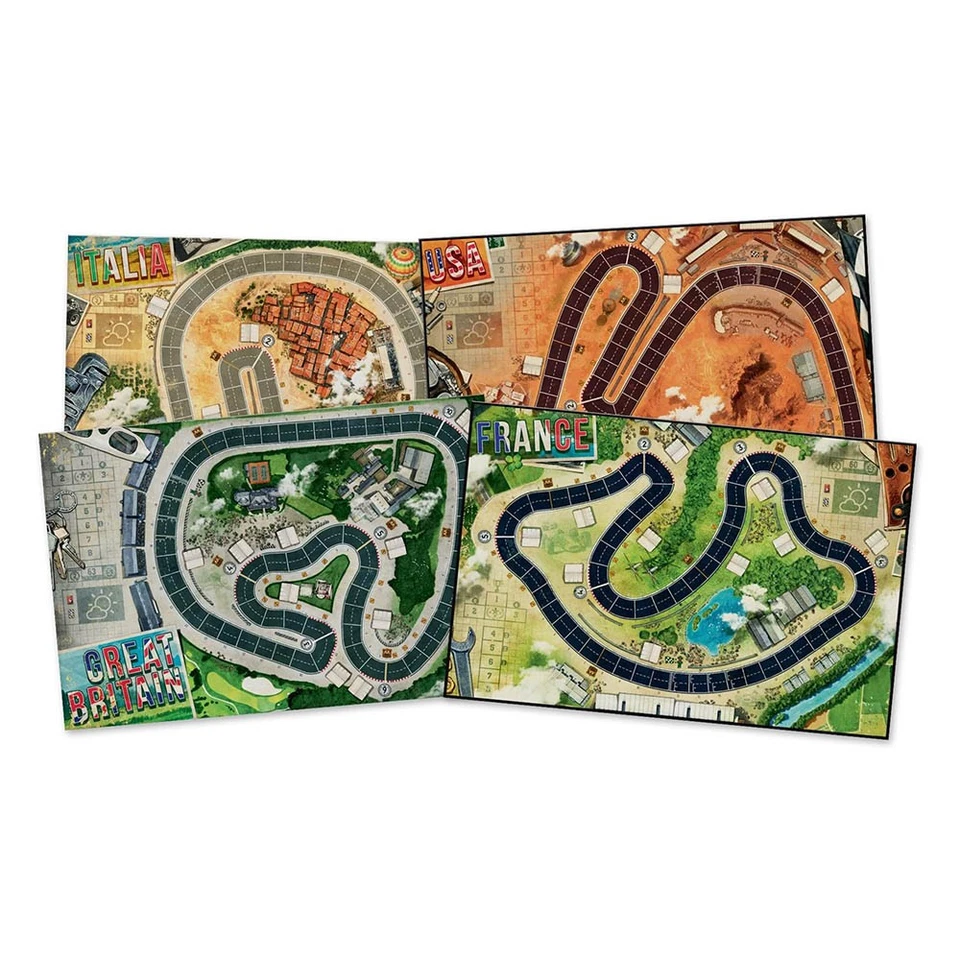 Days of Wonder HEAT Pedal to the Metal Intenso Car Racing & Strategy Juego de Mesa Foto 4 de 4