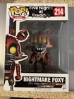 Nightmare Foxy Five Nights At Freddy's Funko Pop #214