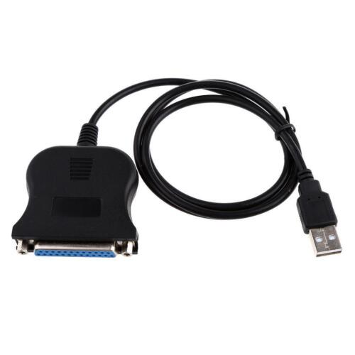 USB 2.0 à DB25 Imprimante Parallèle LPT Adaptateur Câble D'adaptateur IEEE - Picture 1 of 5