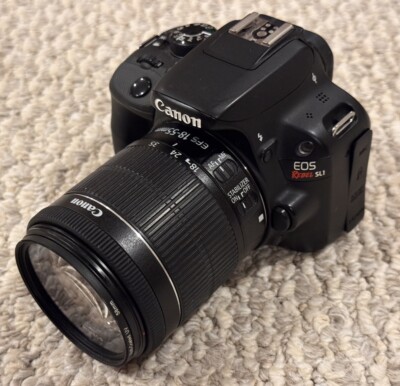 Canon EOS Rebel SL1 18.0MP Digital SLR Camera with EF-S 18