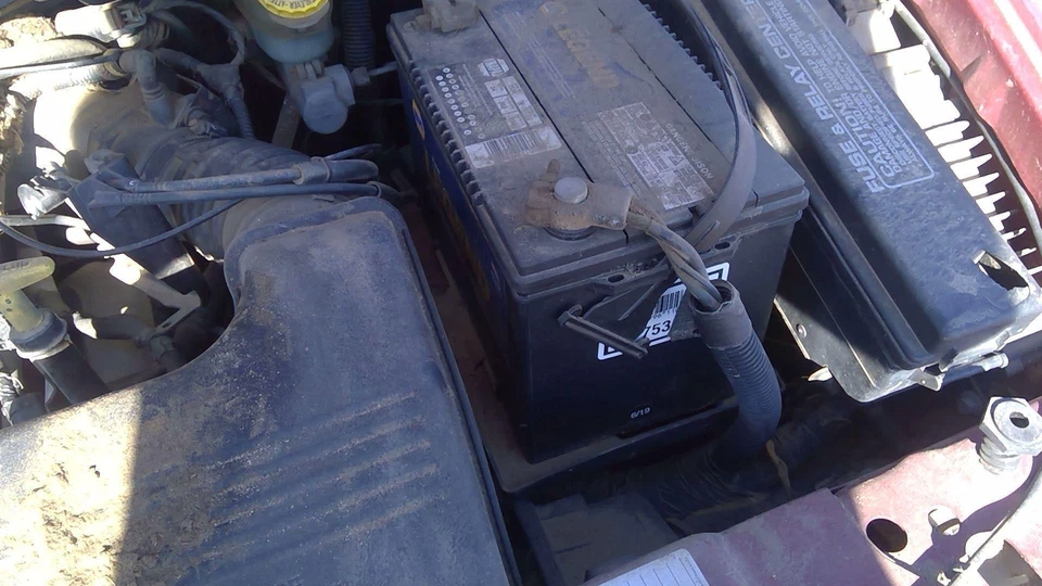 Bandeja completa de montaje en caja de batería Town & Country 1996-2000 con sujeción OEM 3,8 L Foto 2 de 4