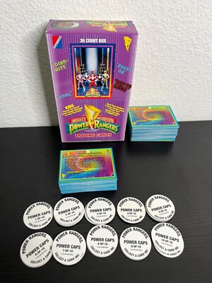 Mighty Morphin Power Rangers nr complete base Set 1994 Trading