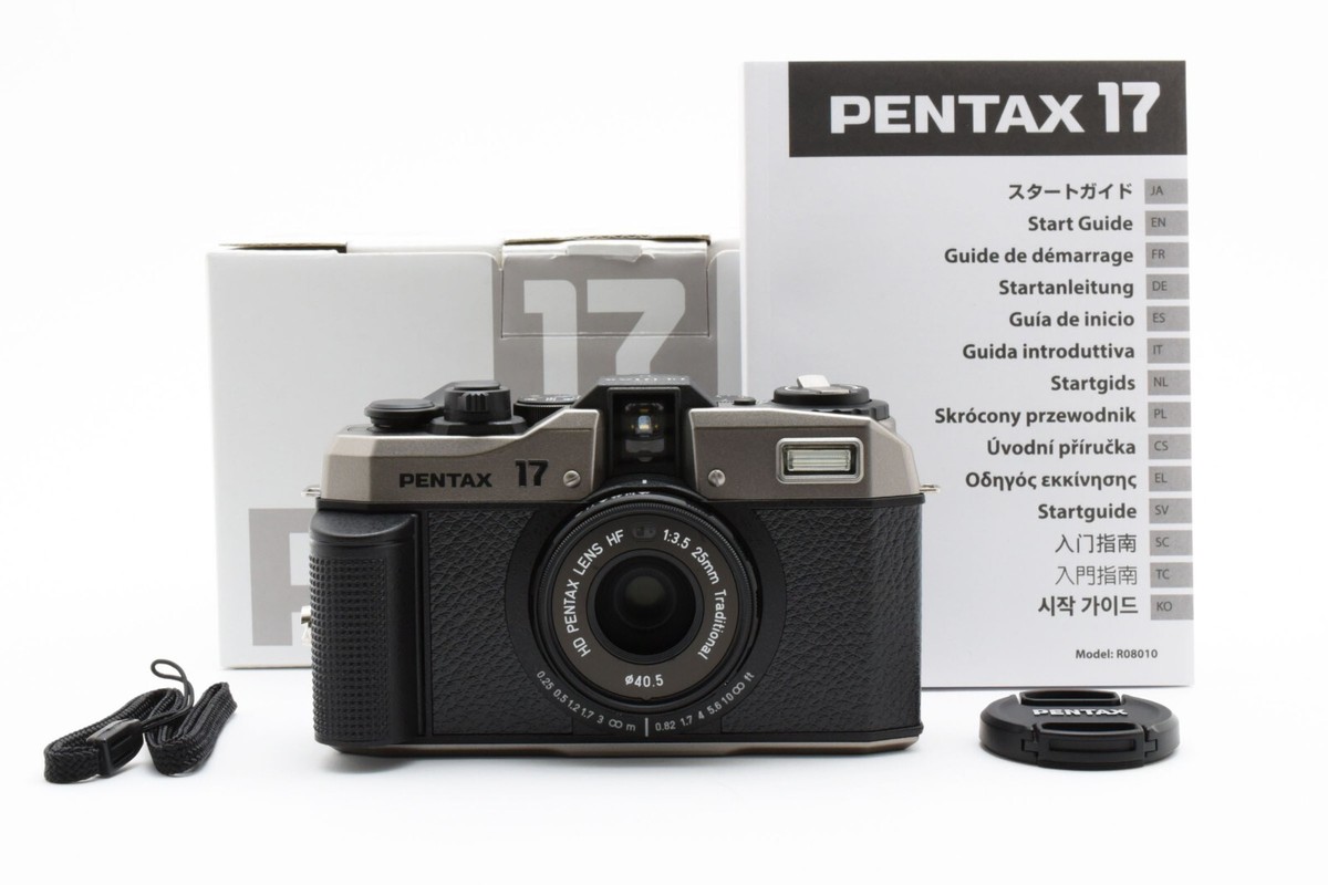 Almost unused in BOX* Pentax 17 Half-Frame 35mm Compact Film