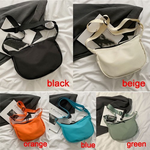 Oxford Cloth Canvas Handbag Simple Dumpling Bag Messenger Bags Casual Tote - Picture 3 of 17