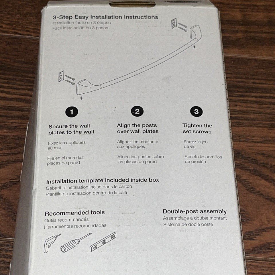 Kohler Maxton Wall Mount Single Towel Bar Brushed Nickel 24" R21847BN