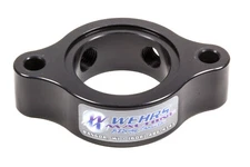 Wehrs Aluminum 1” Thick Water Neck Spacer with Two 3/8” NPT Female Ports Black