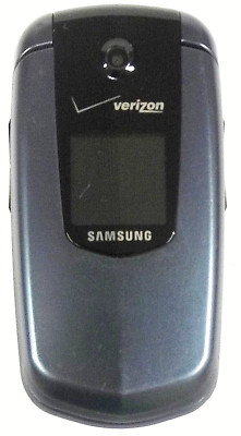 Samsung Smooth SCH-U350 - Blue and Black ( Verizon ) Cellular Flip Phone