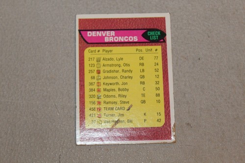 1976 Topps Football Cards Complete Finish Fill Your List Set U-Pick #276-527 - Picture 267 of 372