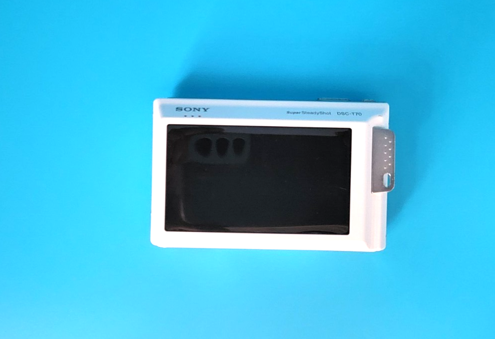 177 SONY Cyber-shot DSC-T70 ホワイト Sony Cyber-shot DSC-T70 white Digital Camera | eBay
