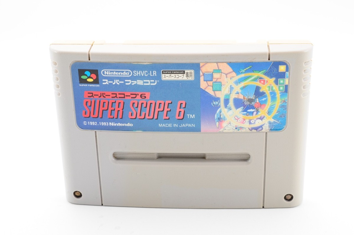 Super Scope 6 Super Famicom SFC SNES Nintendo Japan JP Game #324