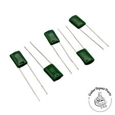 Polyester Film Tone Capacitors .1uF 100v (5 pcs)
