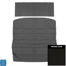 66-67 GTO LeMans Interior Headliner Black Perforated 2 Door Hardtop New