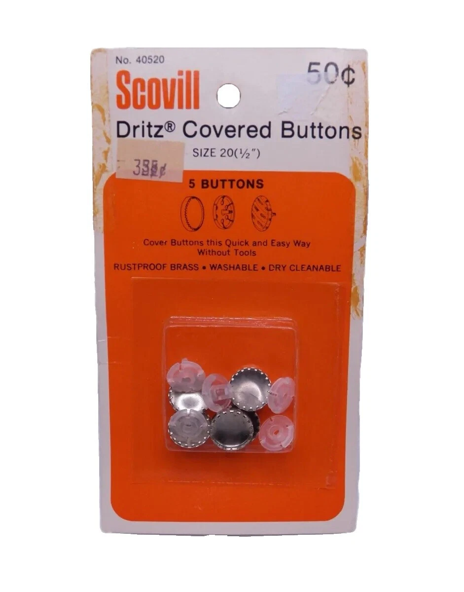 Kit de botón de metal para cubrir/botones para Costura