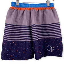 Op stripe dot swim trunk large