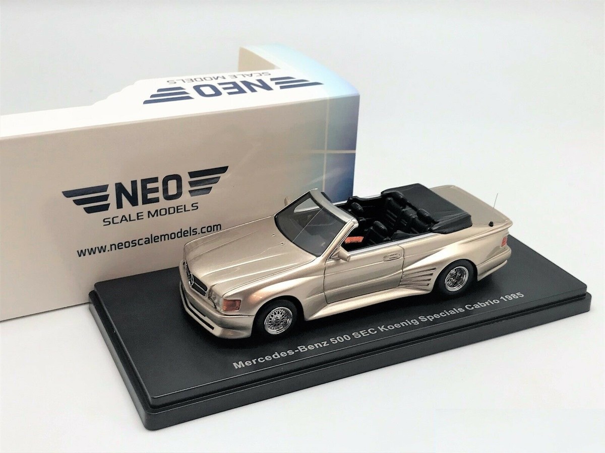Mercedes Benz 500 Sec Koenig Specials Cabrio 1985 Light Grey