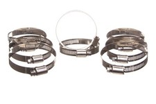 10 Pac 304 Stainless Steel Worm Drive Hose Clamp Sae 44 2-516-3-14 59mm-83mm