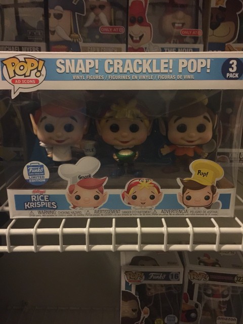 Funko POP! Snap! Crackle! Pop! Rice Krispies Funko Exclusive | eBay