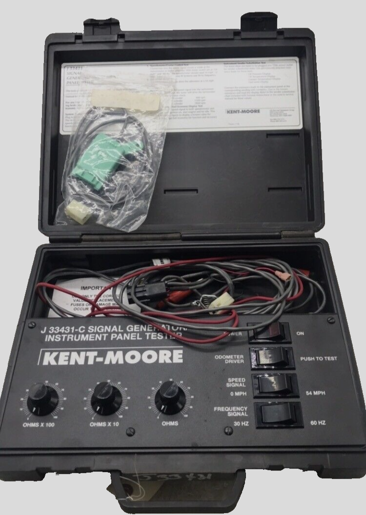 Kent Moore J 33431 C Signal Generator Instrument Panel Kent Moore J 33431 C Signal Generator Instrument Panel