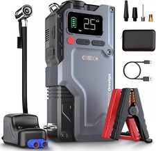 6000AMPS POWER Heavy Duty Truck Battery Booster Pack Jump Starter Box Portable