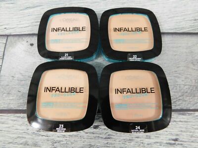 L'Oreal Infallible Pro-Glow Long Wear Powder 0.31 oz - Choose Your Shade!