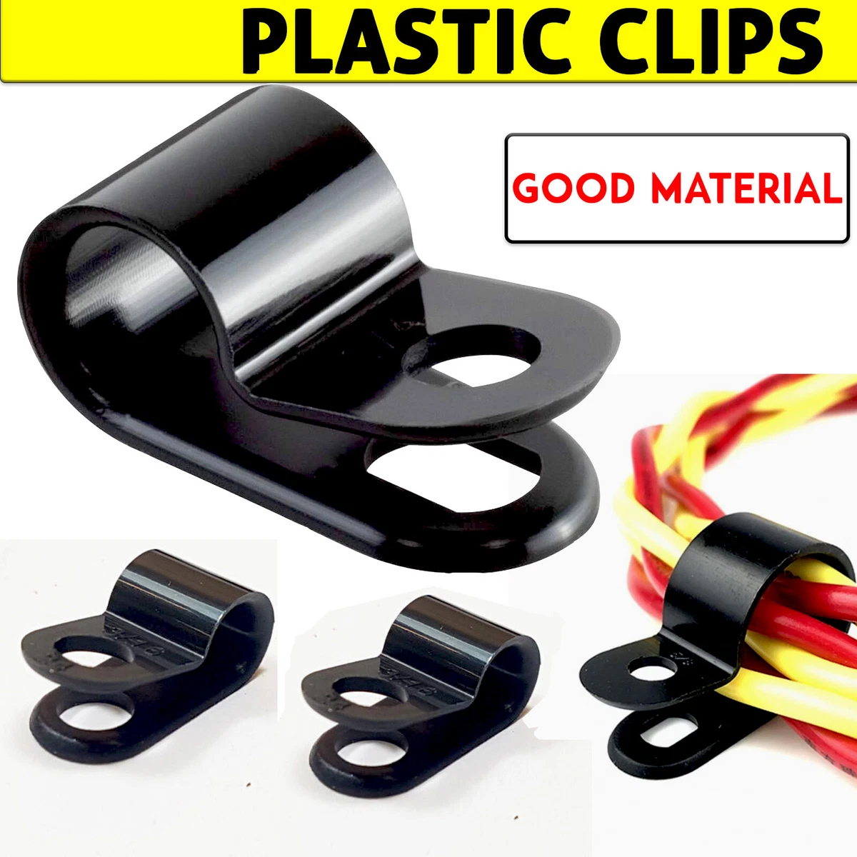 Electrical clips clearance fasteners