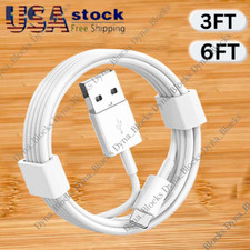 USB Charger Cable 3/6Ft For Apple iPhone 14 13 12 11 XR 8 7 6 Plus Charging Cord