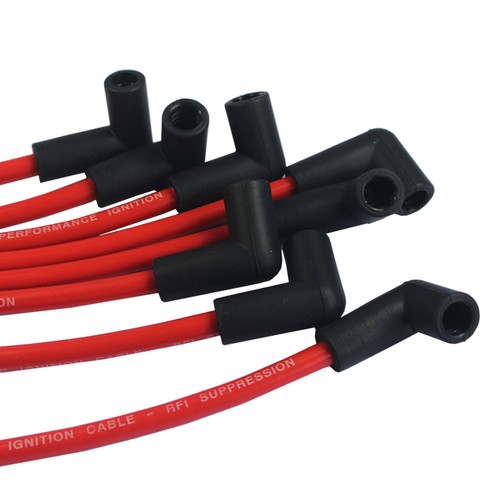 RED Spark Plug Wires For GMC JIMMY SONOMA & SAFARI 1995-2001 VORTEC V6 4.3L 262 - Picture 5 of 6