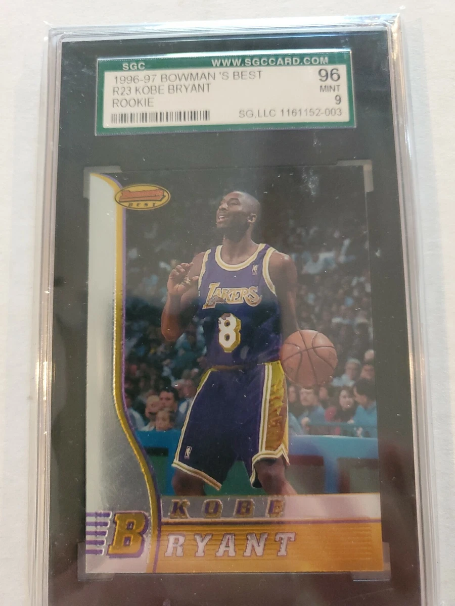 Bowman Kobe Bryant Grade 9.5 Basketball Rookie Sports Trading
