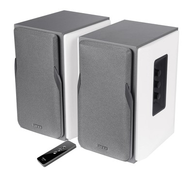 Edifier Regallautsprecher System Boxen Studio Regal Aktiv Soundsystem Schwarz