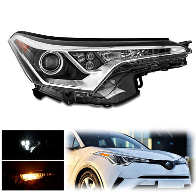 For Toyota CHR C-HR 2018 2019 Headlamp Headlight Right Passenger Side w ...