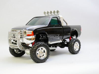 RC 1/10 FORD F350 Pickup HARD Body Shell Scale Body -ASSEMBLED