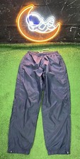 Vintage Nike Y2k Windbreaker Swooshie Pants Joggers Mens Blue Size XL 94-99Yrs