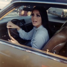 Priscilla Presley 20s Talking Inside The Car  4x6 Picture Celebrity Print