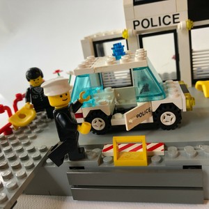 policías de lego