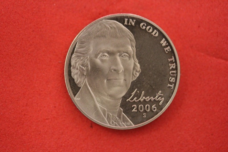 ESTATE FIND 2006 - S PROOF JEFFERSON NICKEL!!  #K52558