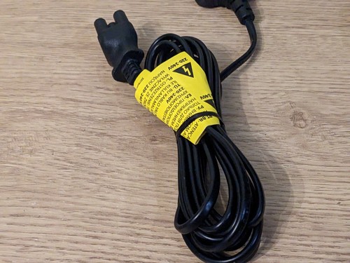 Power supply cable ONLY Thrustmaster TX T300 racing wheel Servo Base UK adapter - Picture 7 of 11