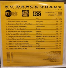 ERG dance traxx 139, cd, 2008, Donna Summer, Miley Cyrus, Robyn, Jesse McCartney