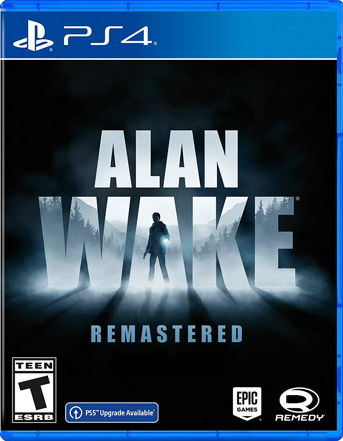 Alan Wake Remastered Playstation 4 - NEW FREE US SHIPPING
