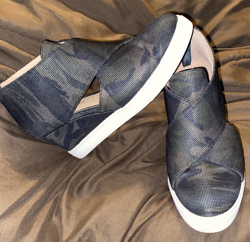 camo sneaker wedges