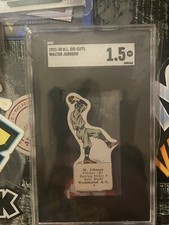 1921-30 M.L DIE-CUTS WALTER JOHNSON SGC 1.5 POP 6!! 📈