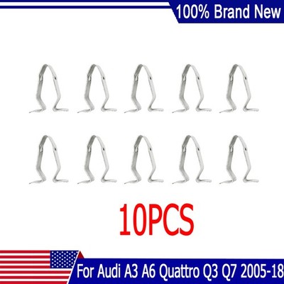 Front Seat Back Panel Clip Trim 8Z0867276 10×For Audi A3 A6 Quattro Q3 Q7 05-18