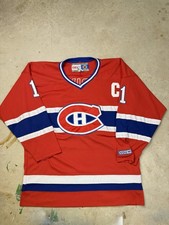 Montreal Canadiens CCM Hockey Jersey Saku Koivu #11 Sz Large - Fully Stitched