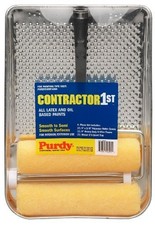 Purdy Contractor 1st Threaded End 9 in. W Regular Paint Roller Kit