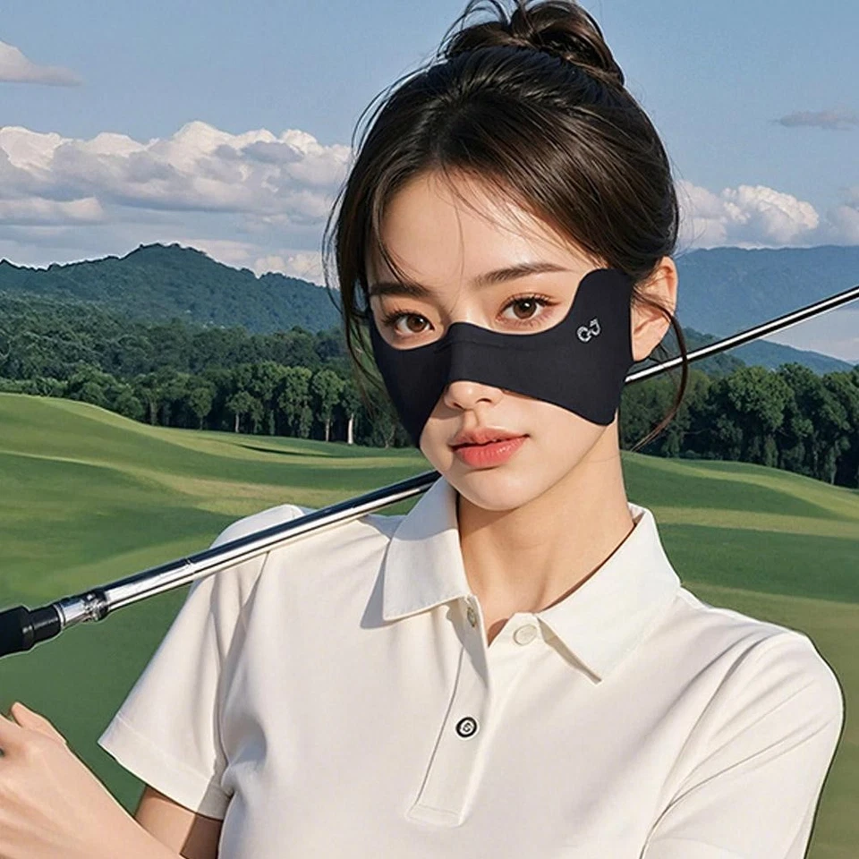 Half Mask,, with Adjustable Ear Straps, Golf Visors For Women Golfers- X7D4 - Image 4 of 4