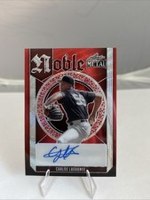 CARLOS LAGRANGE 2023 Leaf Metal Draft Baseball Autograph AUTO Numbered 2/3